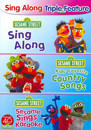 Sesame Street Sing Along Fun Pack Triple Feature Edition DVD Video | EBay